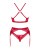 Obsessive Lacelove cupless 3-pcs set - комплект еротичної білизни, XS/S (червоний) - купити в Києві, Україні Obsessive Lacelove cupless 3-pcs set - комплект еротичної білизни, XS/S (червоний) - купити в Києві, Україні