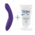 We-Vibe Rave + Лубрикант 50 мл - анатомічний вібратор для точки G, 19,3х3,4 см (фіолетовий) - купити в Києві, Україні We-Vibe Rave + Лубрикант 50 мл - анатомічний вібратор для точки G, 19,3х3,4 см (фіолетовий) - купити в Києві, Україні