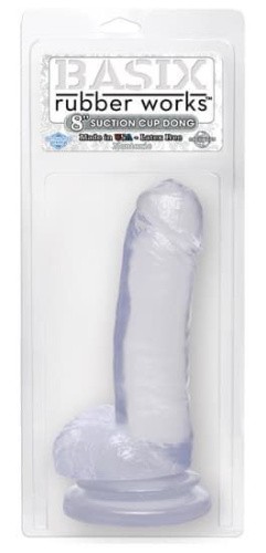 Фаллоимитатор Basix 8" SC Dong, 20x4.6 см