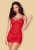Комплект Obsessive 860-CHE-3 chemise (Красный, L/XL)