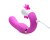 G-Licker 12X Silicone Vibe with Clitoral Stimulation - стимулятор, 15х3.8 см.