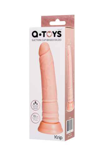 Toyfa A-Toys Krip - Реалистичный фаллоимитатор, 18х4 см