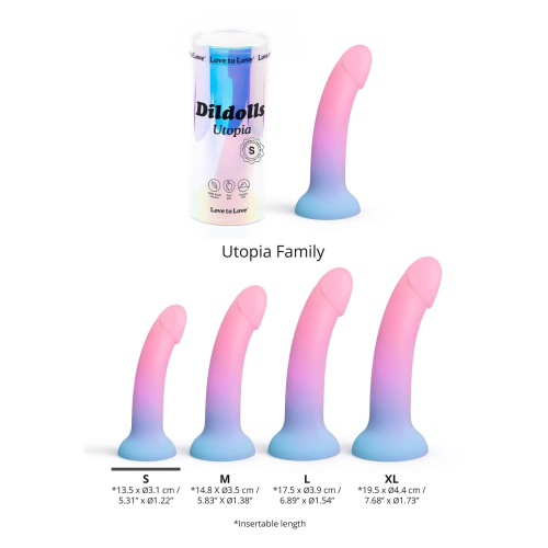 Фаллоимитатор Love To Love Dildolls Utopia, S 13.5 см