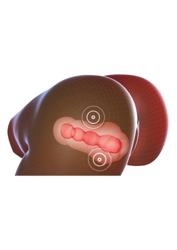 Topco Sales CyberSkin Twerking Butt (Deluxe) - Мастурбатор с очками для виртуальной реальности