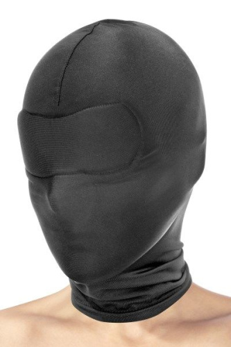 Fetish Tentation Closed Hood - Капюшон для БДСМ із закритими очима та ротом - купити в Києві, Україні
