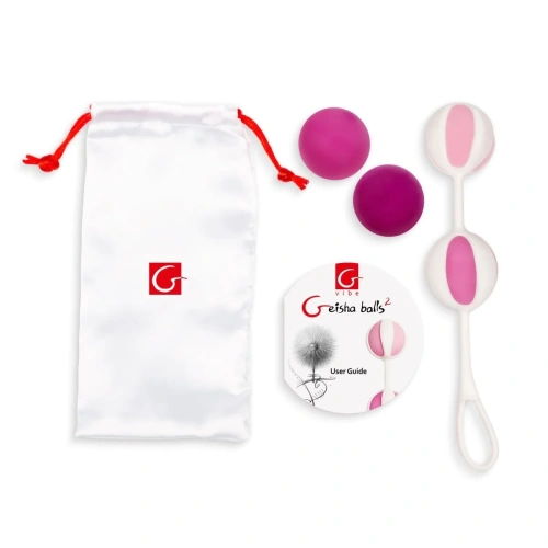 Вагинальные шарики Geisha Balls 2, 17х3 см