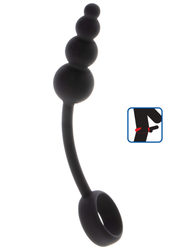 Анальная пробка ToyJoy Manpower Anal Plug & Cock Ring