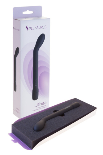Вибратор для точки G S Pleasures Lithea Black