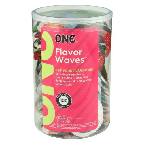 ONE FlavorWaves 6 ароматів, 100 шт - купити в Україні | Секс шоп SEX-SHOP.ua