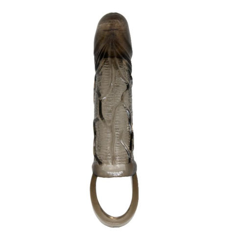 Penis Extended Sleeve, On-Contact Vibration On Top -  Насадка на пенис, 13,5 см