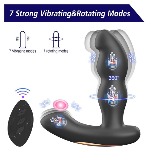Массажер простаты с вибрацией Erospace Men’s Play Prostate Massager B12