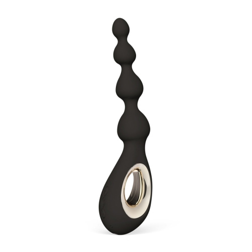 LELO Soraya Beads Black - Анальний вібратор, 23,4 см (чорний) - купити в Києві, Україні