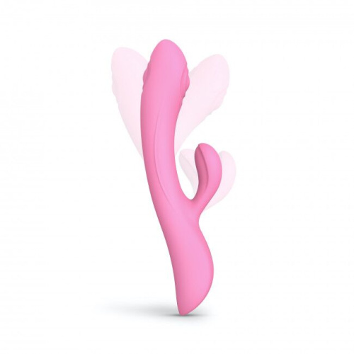 Love To Love Bunny & Clyde pink passion - Вибратор-кролик 22,5 см (розовый)