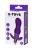A-Toys By Toyfa L - Анальная пробка с вибрацией, 14х3 см (фиолетовый) A-Toys By Toyfa L - Анальная пробка с вибрацией, 14х3 см (фиолетовый)