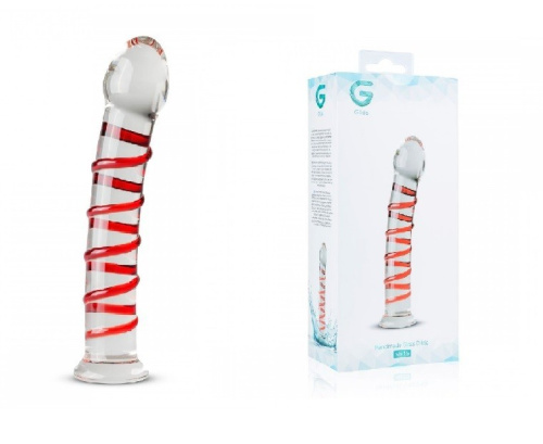 Gildo Glass Dildo No. 15 скляний ділдо, 17.5х2.8 см - купити в Києві, Україні