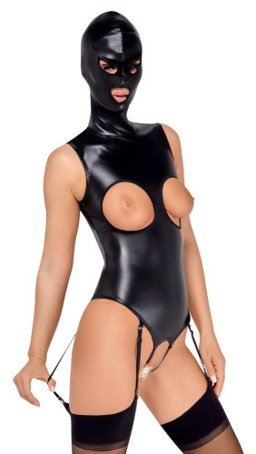 Боди с маской Bad Kitty Body & Mask, M