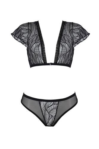 Комплект Passion LEAFA BIKINI black S/M