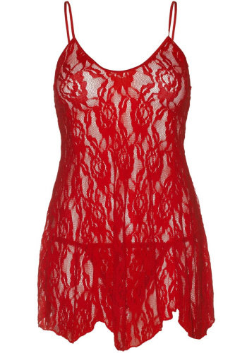 Сорочка беби-долл Leg Avenue Rose Lace Flair Chemise, One Size