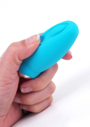 TOYJOY I'm so Eggcited - Виброяйцо с дистанционным пультом управления, 8,9х3.3 см (голубой)