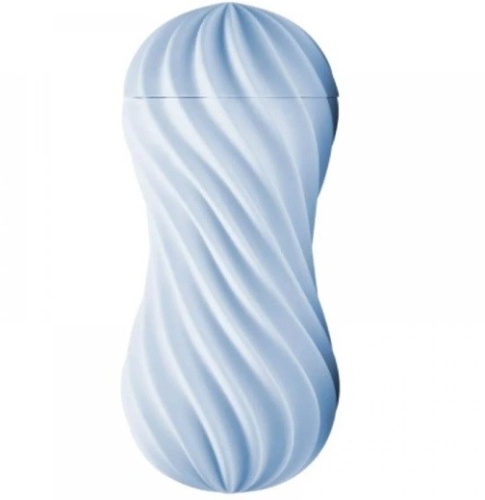 Tenga Flex Buble - Мастурбатор с эффектом скручивания, 17.6 х 7.35 (голубой)
