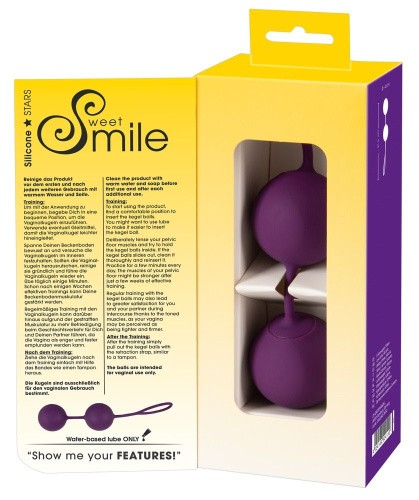 Orion - Sweet Smile XXL Balls - Шарики вагинальные, 4.5 см