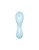 Satisfyer Curvy Trinity 5 - Вакуумный стимулятор с вибрацией, 16.5х4.6 см (голубой)