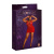 Moonlight Plus Model 08 Red - эротическое ажурное мини-платье с открытой спиной, XL/XXXL (красный) Moonlight Plus Model 08 Red - эротическое ажурное мини-платье с открытой спиной, XL/XXXL (красный)