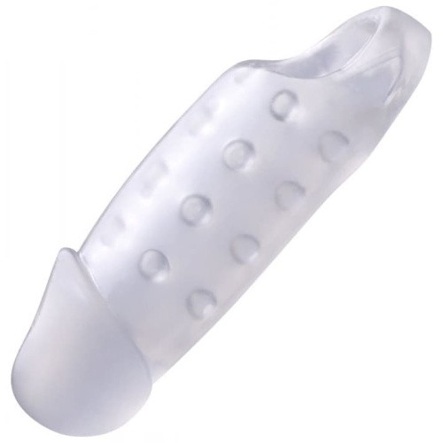 Tom of Finland Clear Smooth Cock Enhancer - Насадка для пениса, 20 см