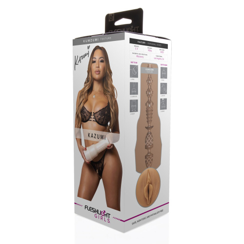 Fleshlight Girls: Kazumi - мастурбатор вагина,  24.8 см (телесный)