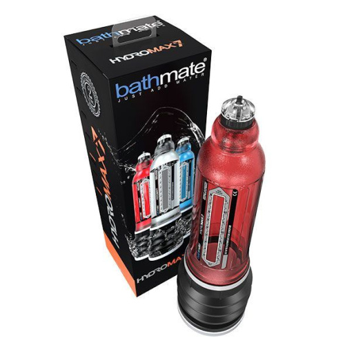 Bathmate Hydromax 7 - Гідропомпа для члена, 29х4.6 см (червоний) - купити в Києві, Україні