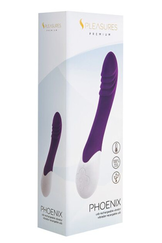 Вибратор S Pleasures Premium Phoenix, для точки G