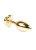 Анальная пробка с камнем Jewellery Gold Heart Plug Анальная пробка с камнем Jewellery Gold Heart Plug