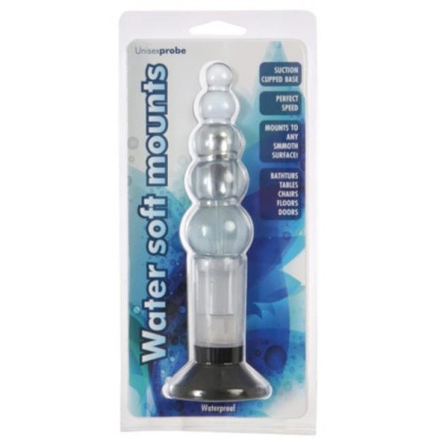 Kinx Mounty Anal Vibrator Kinx - анальный стимулятор, 15.2х3.5 см (прозрачный)