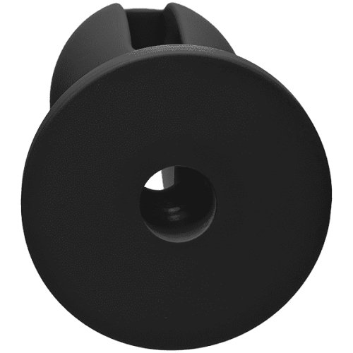 Doc Johnson Kink Lube Luge Premium Silicone Plug 6" - силиконовая анальная пробка, 14х5 см (черный)