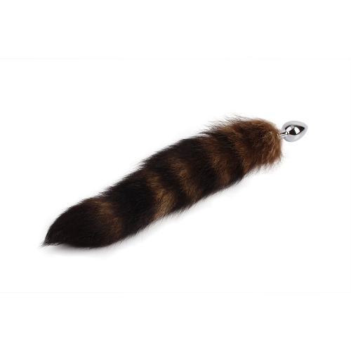 Fierce Euphoria - Frisky Fox Tail Butt Plug - Анальная пробка с хвостом, 4х2.7 см