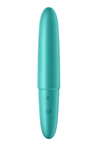 Satisfyer Ultra Power Bullet 6 - Вибропуля, 12,8х2,2 см, (бирюзовая)