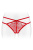 Fashion Secret Mylene Red - трусики-стринги с двойной линией бедра, S-L (красные) Fashion Secret Mylene Red - трусики-стринги с двойной линией бедра, S-L (красные)