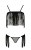 Passion Exclusive Kassandra Set OpenBra - Комплект белья с бахромой, XXL/3XL (чёрный) Passion Exclusive Kassandra Set OpenBra - Комплект белья с бахромой, XXL/3XL (чёрный)