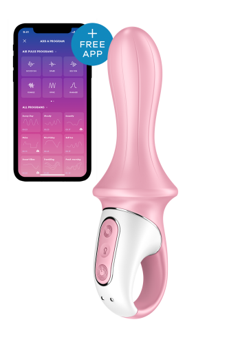Satisfyer Air Pump Booty 5+ - Анальний вібратор надувний - купити в Києві, Україні