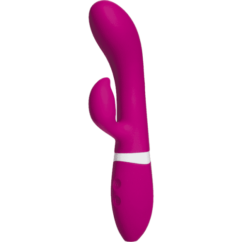 Doc Johnson iVibe Select iRock - мощный вибратор-кролик, 10.2х3.2 см (розовый)