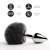 FeelzToys - Bunny Tails Butt Plug - Анальна пробка з пухнастим хвостиком, 7х2.5 см (чорний) - купити в Києві, Україні FeelzToys - Bunny Tails Butt Plug - Анальна пробка з пухнастим хвостиком, 7х2.5 см (чорний) - купити в Києві, Україні