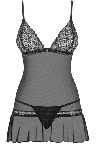 Obsessive Shibu chemise - сексуальная сорочка, L/XL