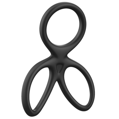 Эрекционное кольцо Erospace Men’s Play Triple Silicone Cock Ring  B14