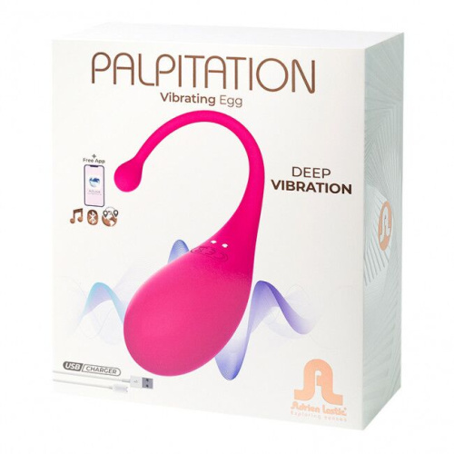 Adrien Lastic Palpitation смарт виброяйцо  с глубокой вибрацией, 18х4.5 см