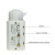 Baile Skin Dual Entry - Мастурбатор, 20 см (телесный)