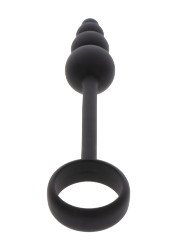 Анальная пробка ToyJoy Manpower Anal Plug & Cock Ring