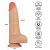 Реалистичный вибратор LoveToy Vibrating Power Basics Cock, 23 см