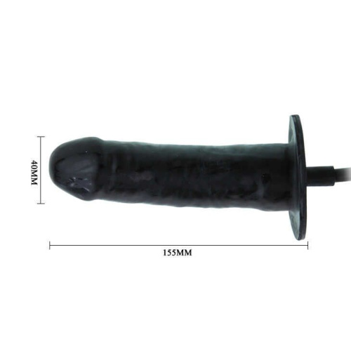 LyBaile - Inflateable Vibrating Dong - Надувной фаллоимитатор с вибрацией, 15.5х4 см