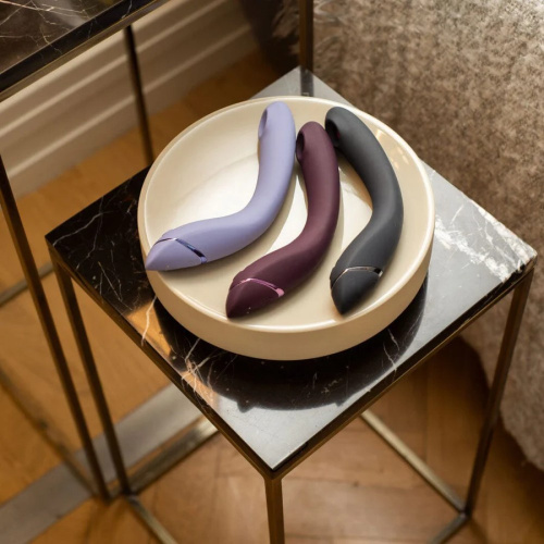 Womanizer OG Lilac + Лубрикант 50 мл - Вакуумний вібратор для точки G, 17,6 см (фіолетовий) - купити в Києві, Україні