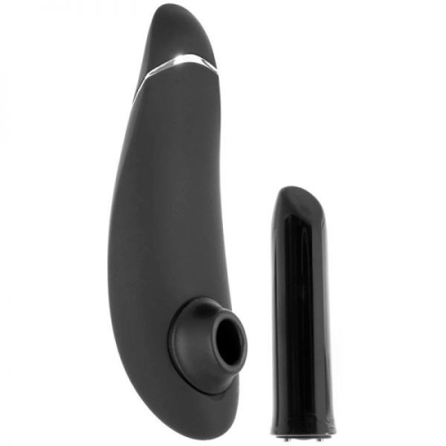 Womanizer Premium + We-Vibe Tango Silver Delights + Лубрикант 50 мл - Набор лакшери-игрушек